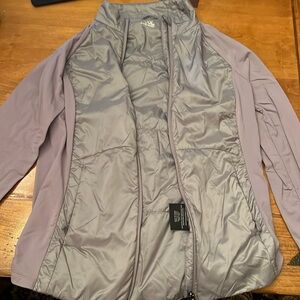 32 Degrees Cool lightweight jacket. Grey & purple! Size Large